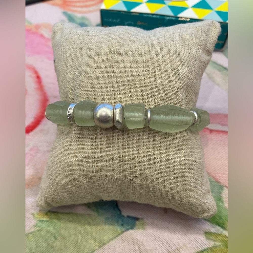 Stella & Dot Brix bracelet - mint